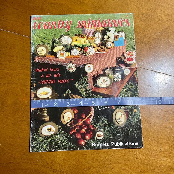 Country Miniatures: Cross Stitch & Embroidery Patterns by Dale Burdett - Picture 11 of 12